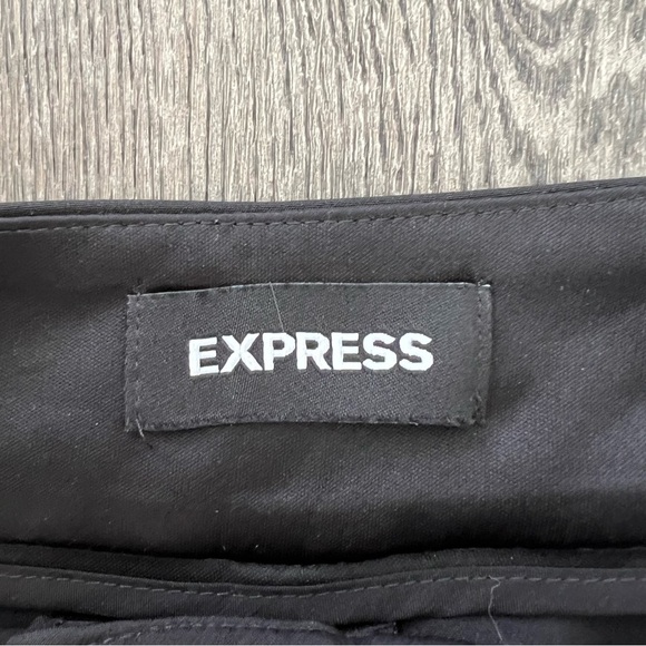 EXPRESS NWT Super High Rise Trouser Black Dress Pants Size 6 - Picture 10 of 13